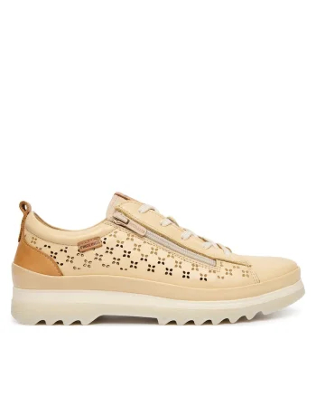 Pantofi dama,  piele naturala, bej