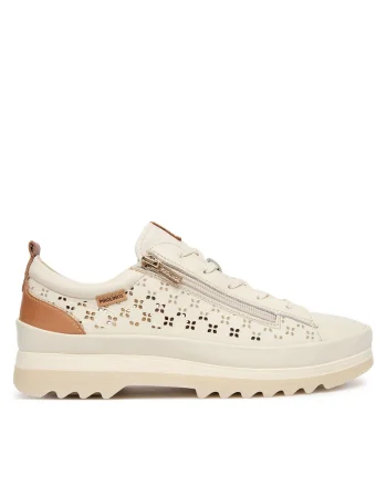 Pantofi dama,  piele naturala, alb