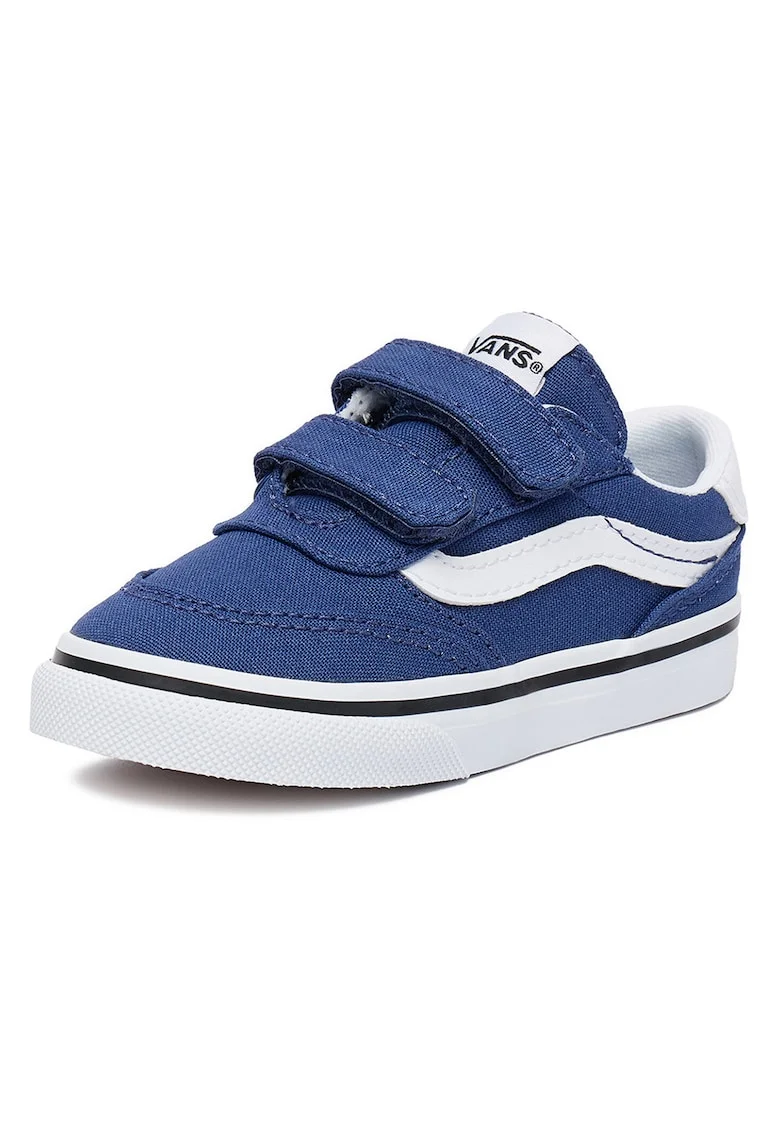 Tenisi copii,  albastru, material textil, inchidere velcro