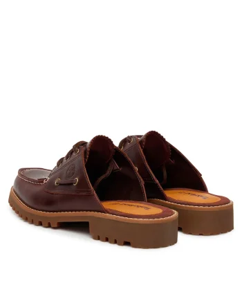 Papuci dama,  piele naturala, rosu