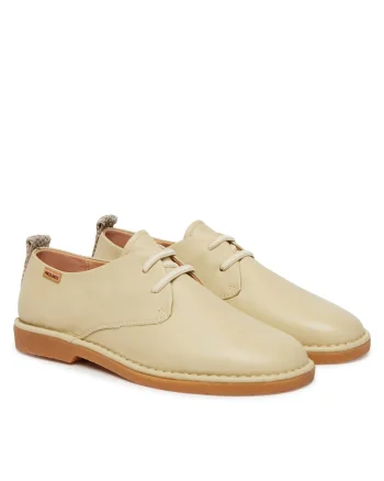 Pantofi dama,  piele naturala, bej W5W-4535
