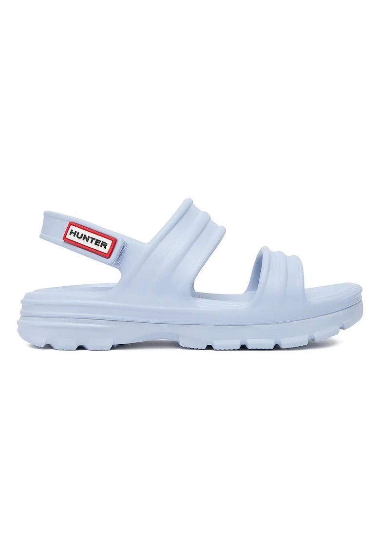 Sandale dama,  sintetic, albastru, velcro