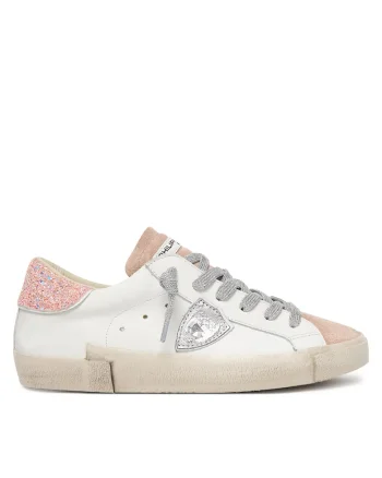 Pantofi dama,  Alb, Piele naturala,