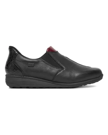 Pantofi dama,  piele naturala, negru, confortabili