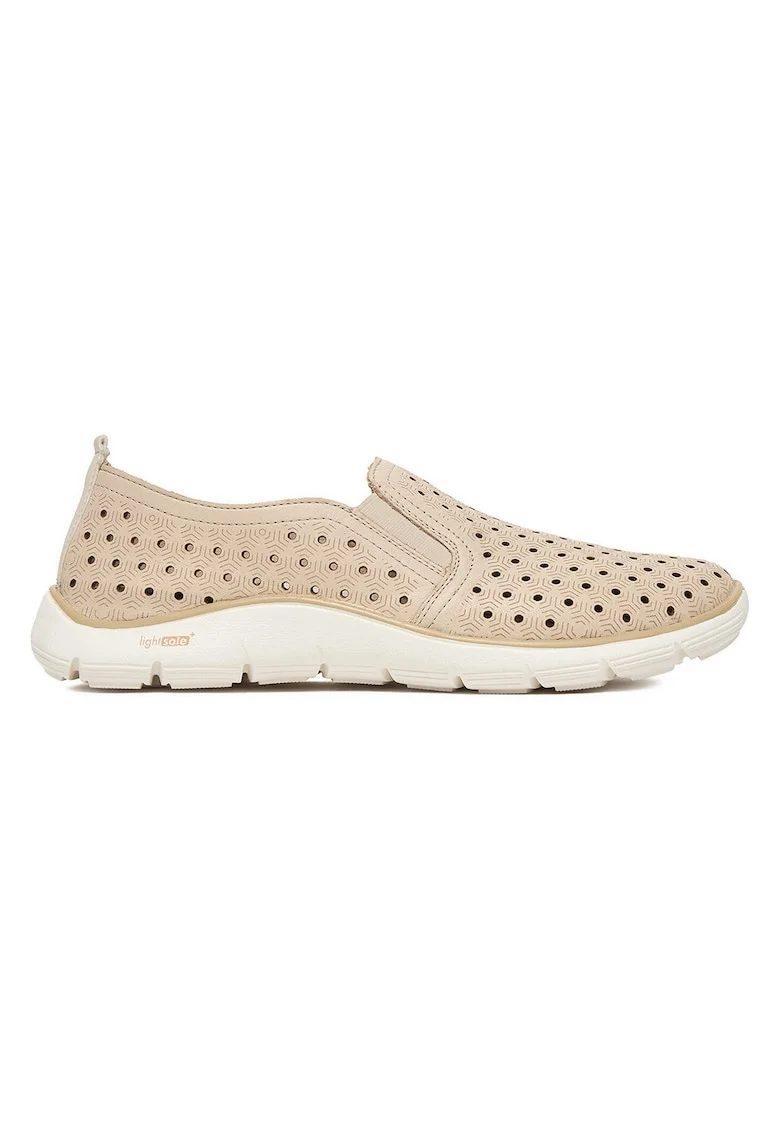 Pantofi dama,  piele naturala, bej D3G04-60