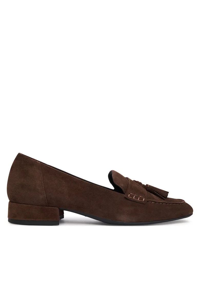 Pantofi dama,  piele naturala, maro,