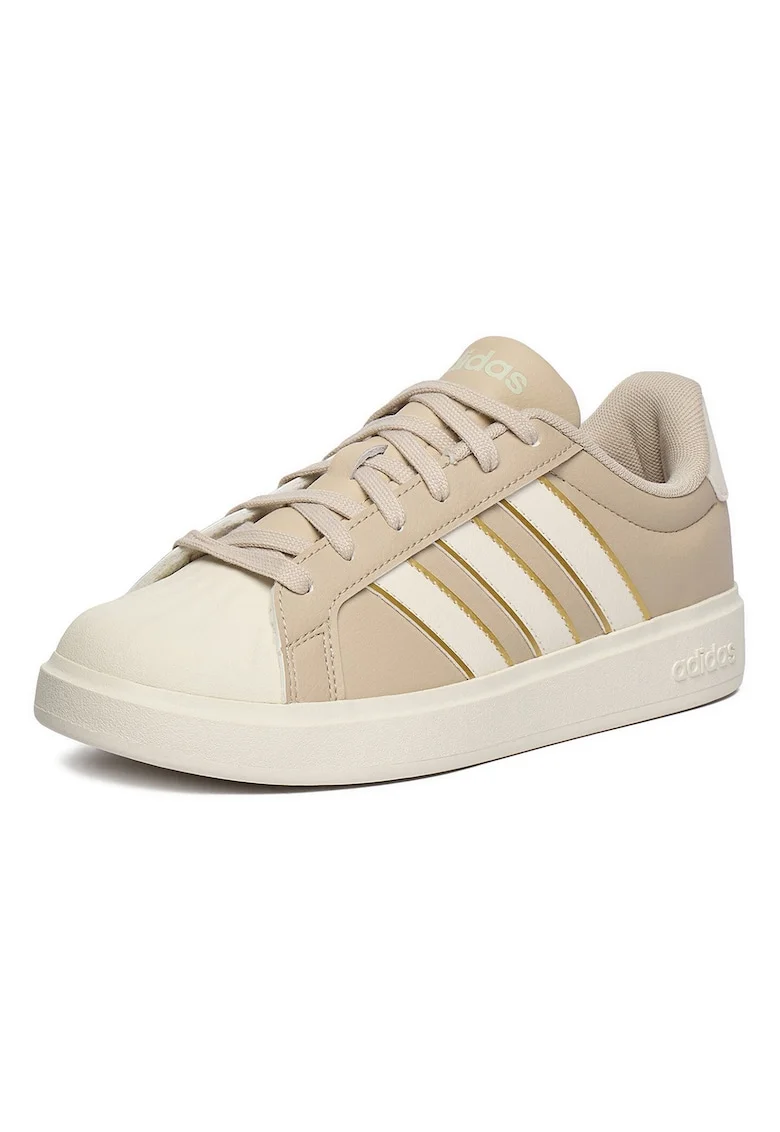 Pantofi copii,  bej, piele ecologica, pentru fete