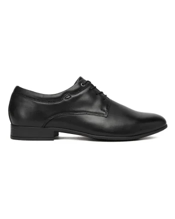 Pantofi barbati,  material textil, negru