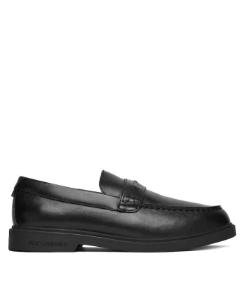 Pantofi barbati,  piele naturala/material sintetic, negru