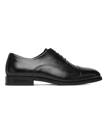 Pantofi barbati,  piele naturala, design atemporal, negru