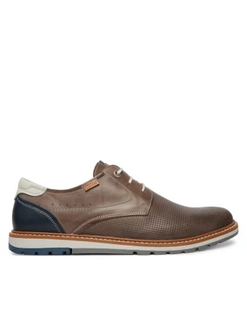 Pantofi barbatesti,  piele naturala, confortabil, gri