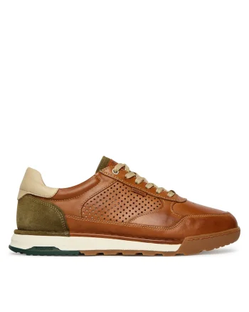 Pantofi barbati,  material piele naturala, maro