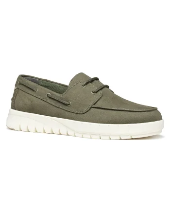 Pantofi barbati,  tesatura, verde