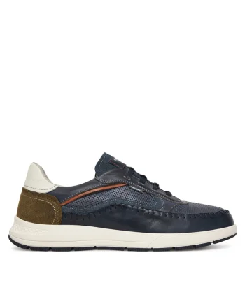 Pantofi barbati,  piele naturala, confortabili, albastru