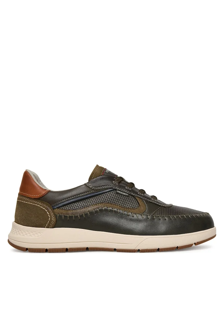 Pantofi barbati,  piele naturala, verde