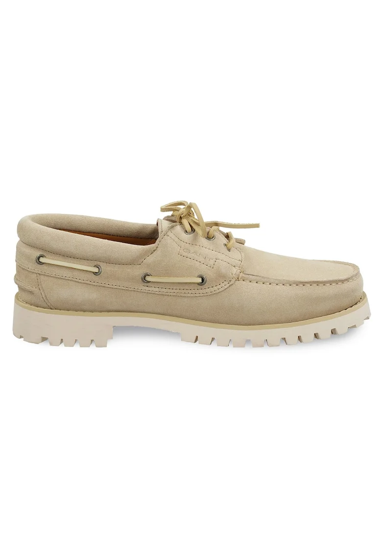 Pantofi barbati,  piele naturala, bej