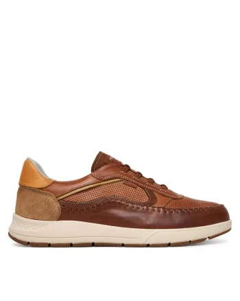 Pantofi barbati,  piele naturala, durabili, maro