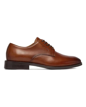 Pantofi barbati,  material piele naturala, maro