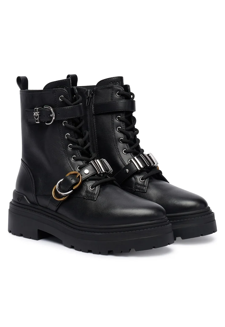 Pantofi dama,  Piele naturala, Negru,