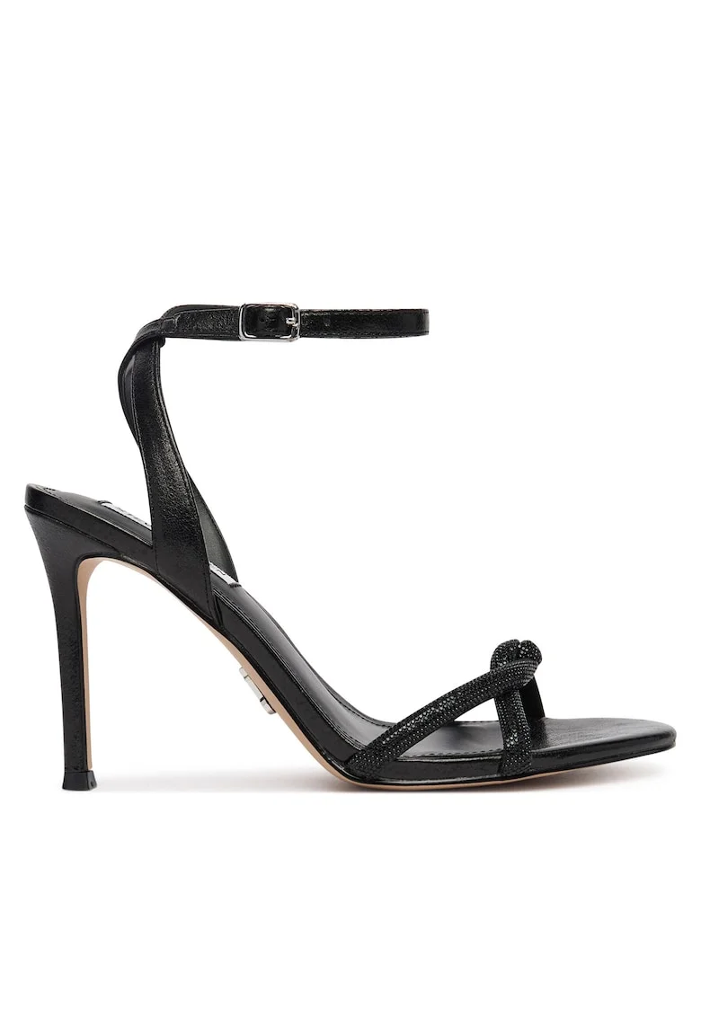Sandale dama,  piele ecologica, negru,