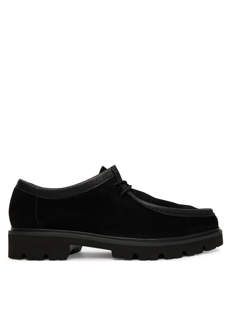 Pantofi barbati,  material piele naturala, negru