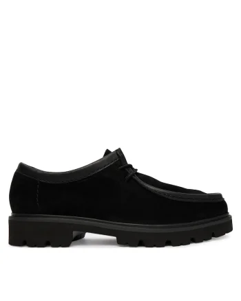 Pantofi barbati,  material piele naturala, negru