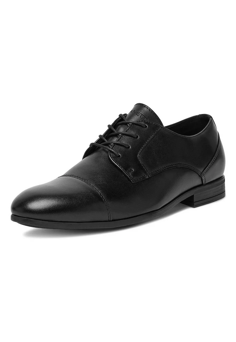 Pantofi barbati,  material textil, negru,