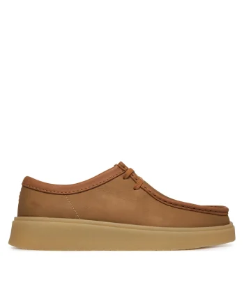 Pantofi barbatesti,  piele naturala, maro