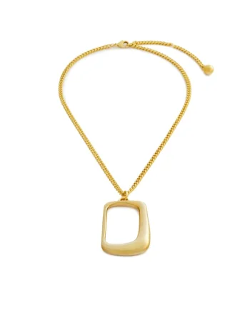 Colier dama,  auriu, plastic, One Size INTL