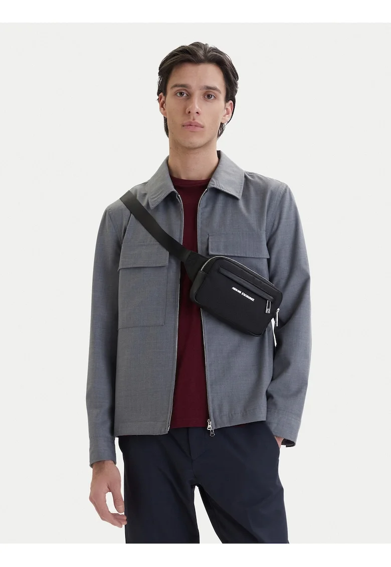 Geanta barbati,  neagra, One Size INTL