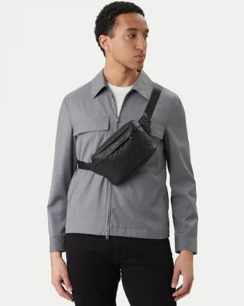 Geanta barbati,  negru, One Size INTL