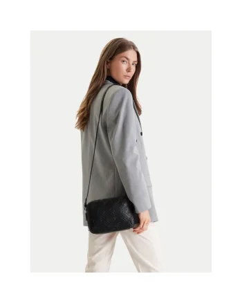 Geanta dama,  piele ecologica, neagra, One Size INTL