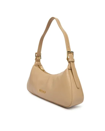 Geanta dama,  piele ecologica, bej, One Size INTL