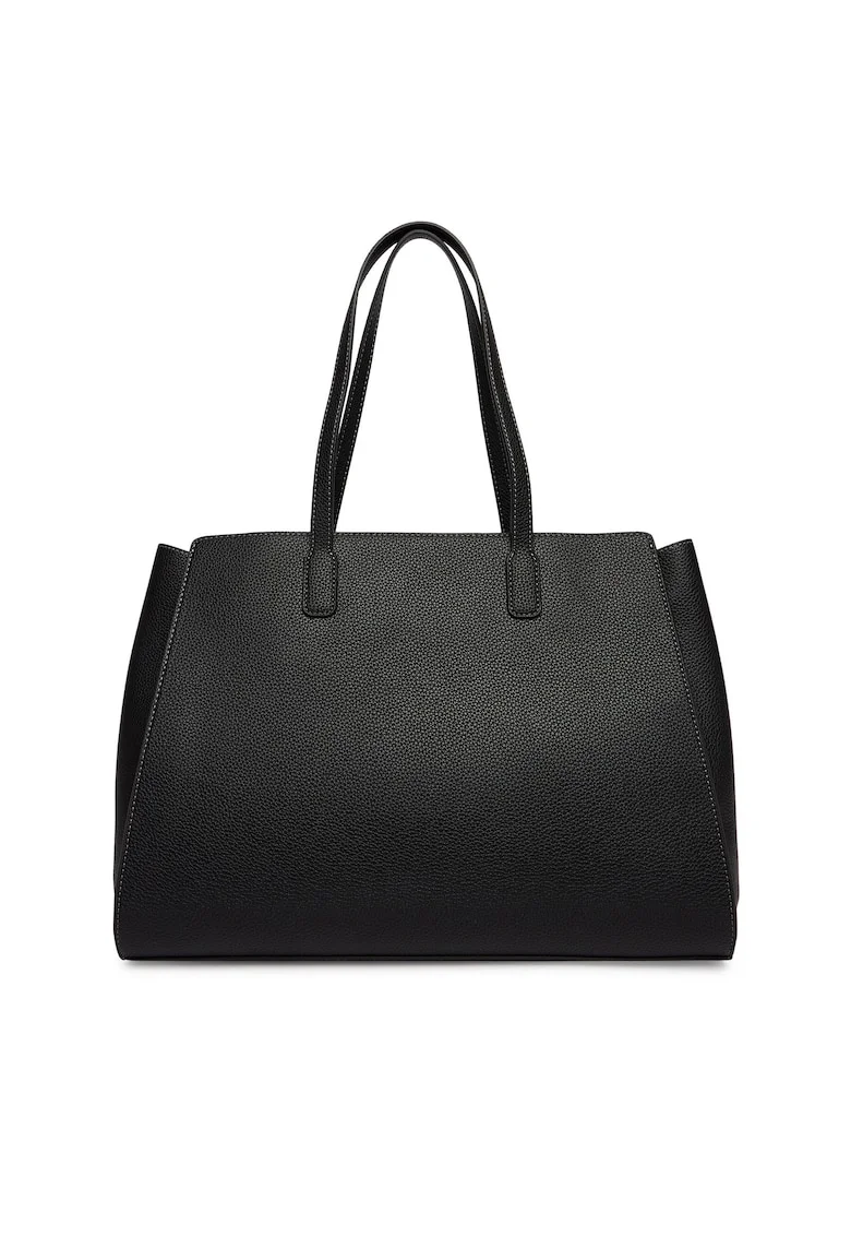Geanta dama,  piele ecologica, neagra, One Size INTL