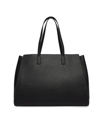 Geanta dama,  piele ecologica, neagra, One Size INTL