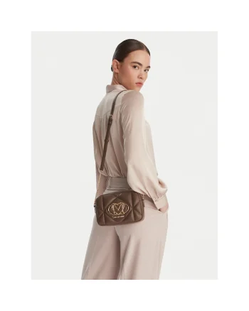 Geanta dama,  piele ecologica, maro, One Size INTL