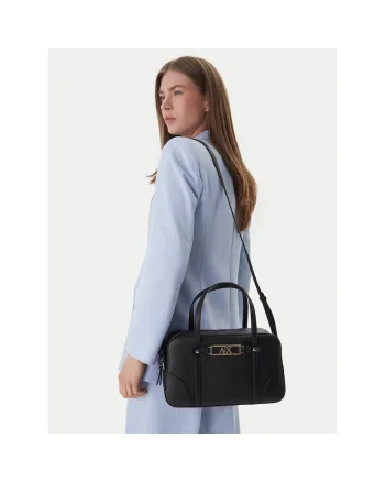 Geanta dama,  piele ecologica, negru, One Size INTL