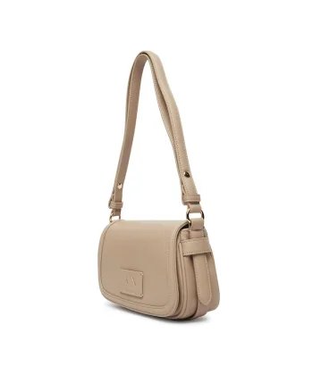 Geanta dama,  piele ecologica, bej, One Size INTL