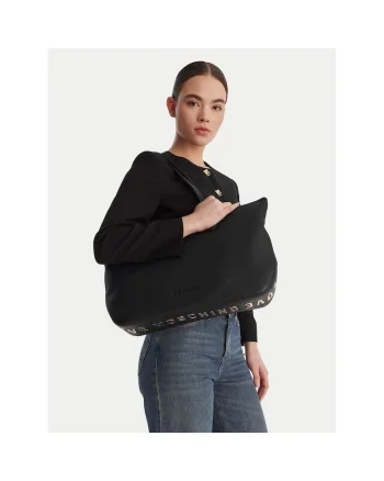 Geanta dama,  piele ecologica,, neagra, One Size INTL