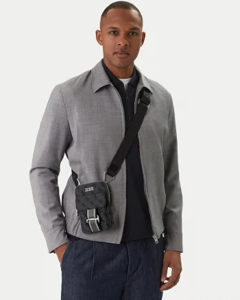 Geanta pentru telefon,  neagra, One Size INTL