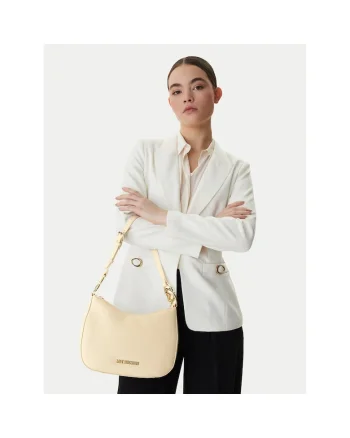 Geanta dama,  piele ecologica, bej, One Size INTL