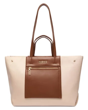 Geanta shopper,  bej, One Size INTL