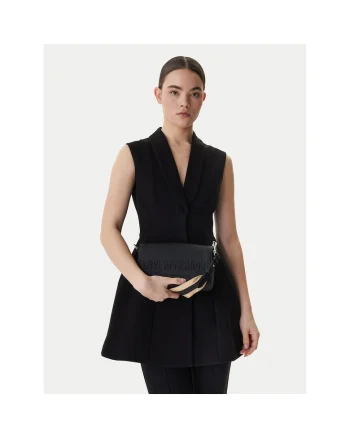 Geanta dama,  piele ecologica, neagra, One Size INTL