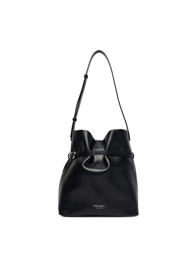 Geanta dama,  piele naturala, negru, One Size INTL