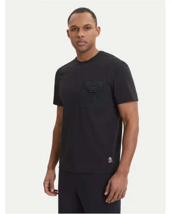 Tricou barbati  din bumbac, Negru