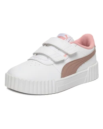 Pantofi copii,  velcro, alb, textil
