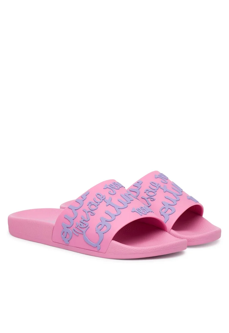 Papuci pentru dama,  roz, plastic,