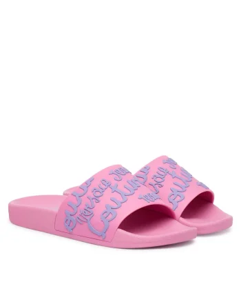 Papuci pentru dama,  roz, plastic,
