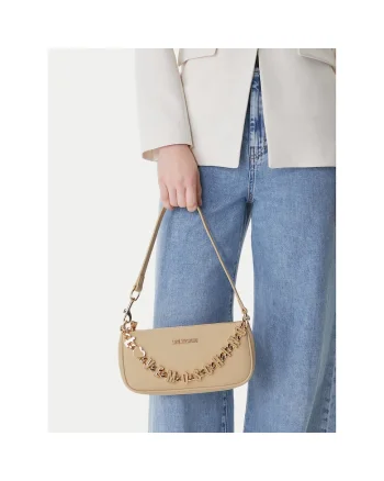 Geanta dama,  piele ecologica, bej, One Size INTL