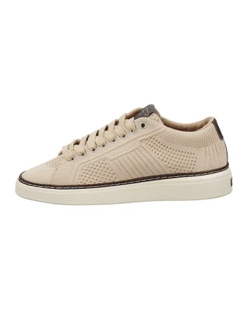 Pantofi sport din plasa tricotata San Prep, Maro nisip
